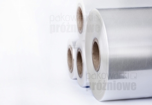 Górna folia do maszyn rolowych 423mm 100um 10x1000m