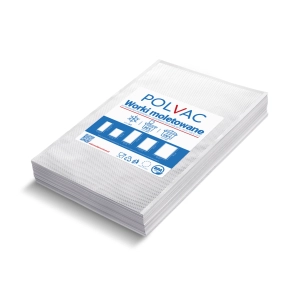 Worki Moletowane 200x300mm 20x30cm Do Pakowania Próżniowego Do Pakowarek Listwowych POLVAC 300szt