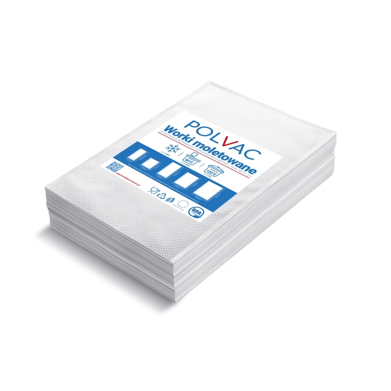 Worki Moletowane Do Pakowania Próżniowego Do Pakowarek Listwowych POLVAC
